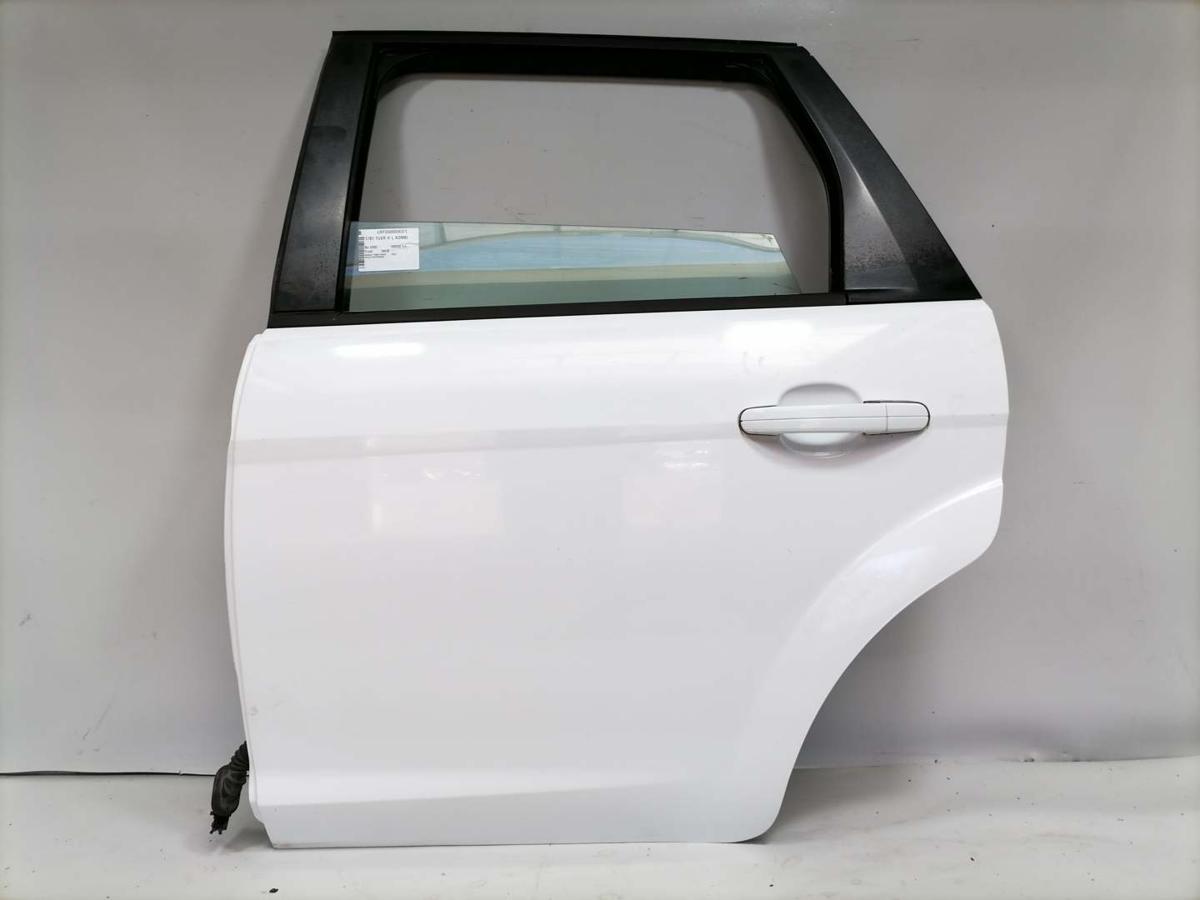 Ford Focus 2 DA3 original T&uuml;r hinten links Frost Wei&szlig; Kombi Tunier Facelift Bj.2008